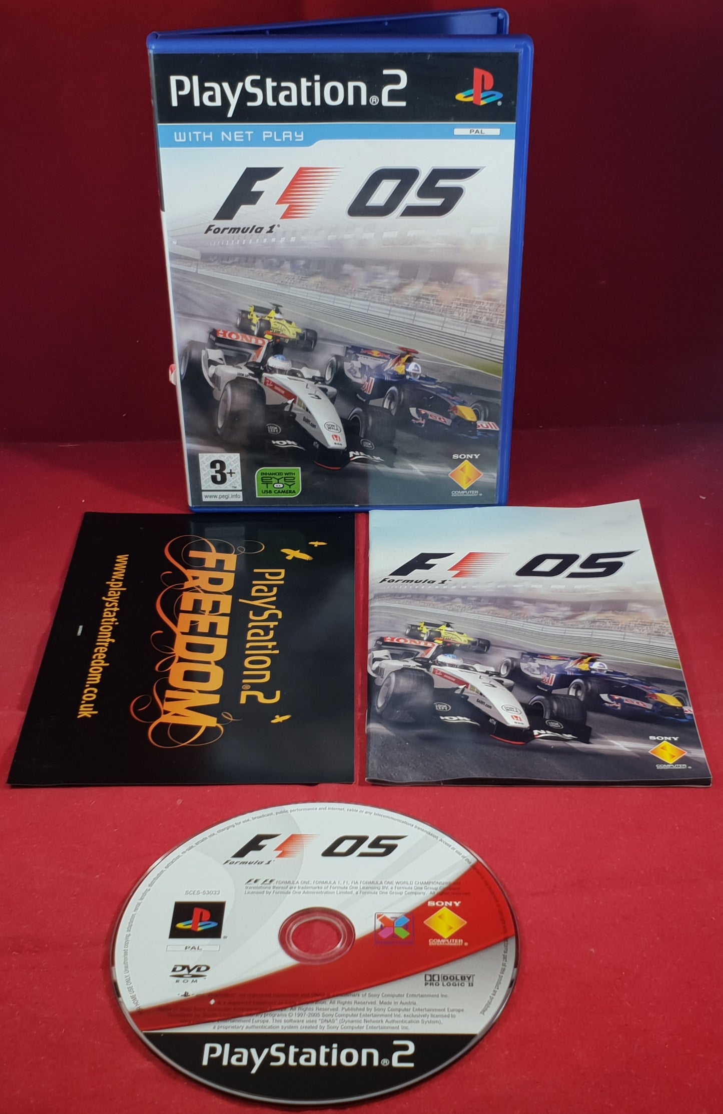 Formula One 05 Sony Playstation 2 (PS2) Game