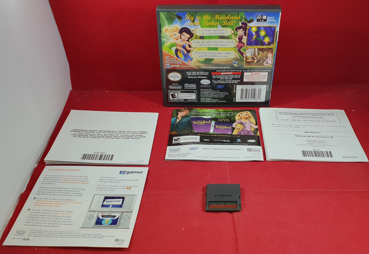 Tinker Bell and the Great Fairy Rescue Nintendo DS Game