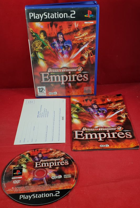 Dynasty Warriors 4 Empires Sony Playstation 2 (PS2) Game