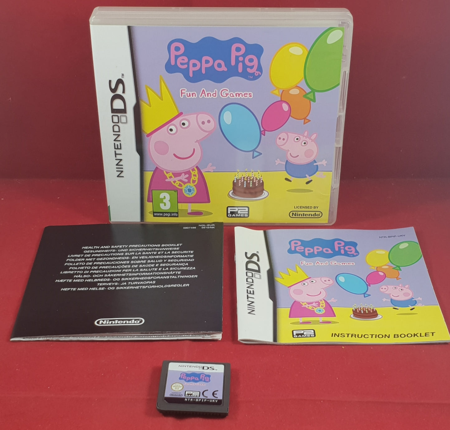 Peppa Pig Fun and Games Nintendo DS Game