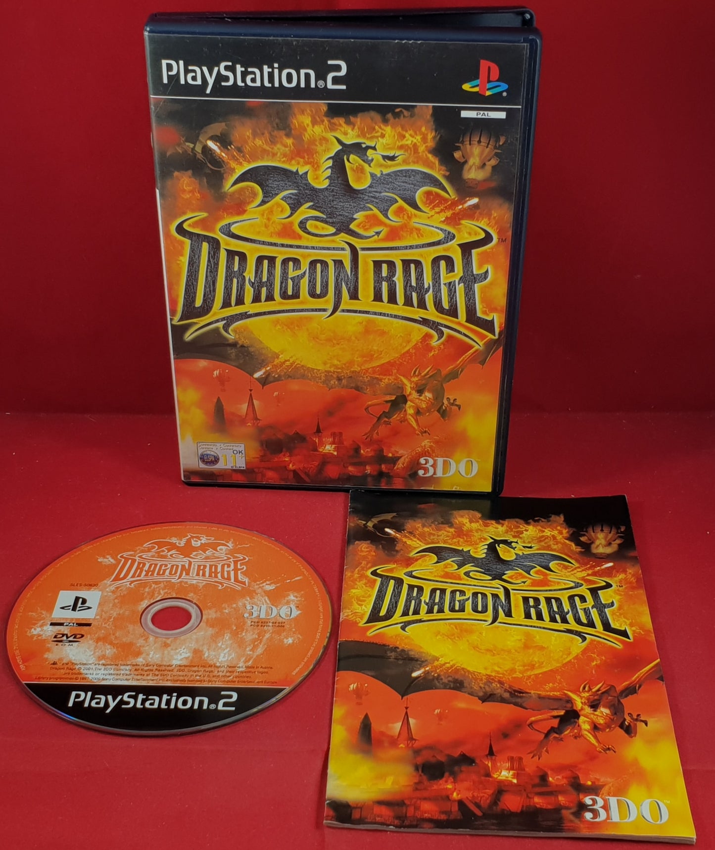 Dragon Rage Sony Playstation 2 (PS2) Game