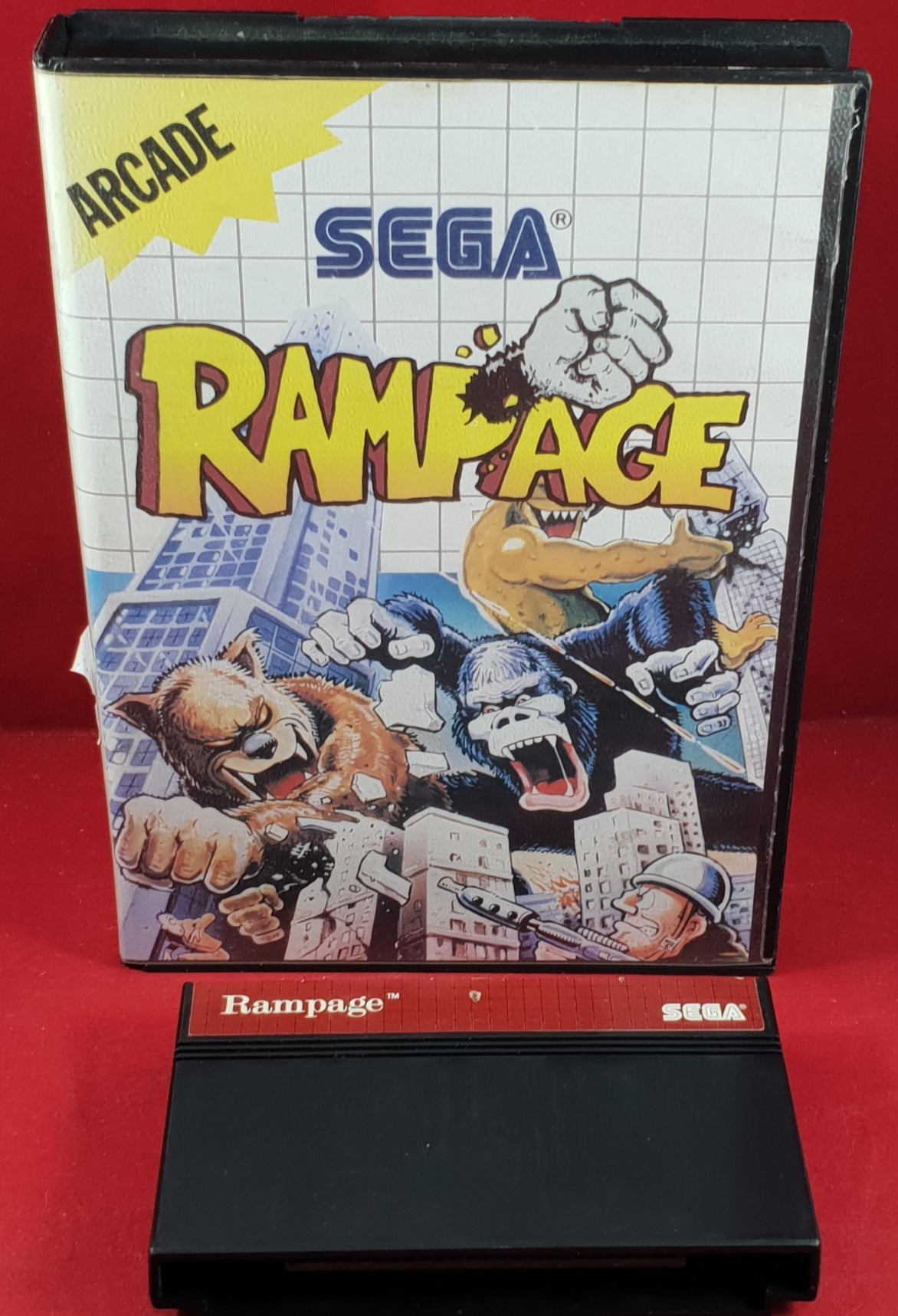 Rampage Sega Master System Game