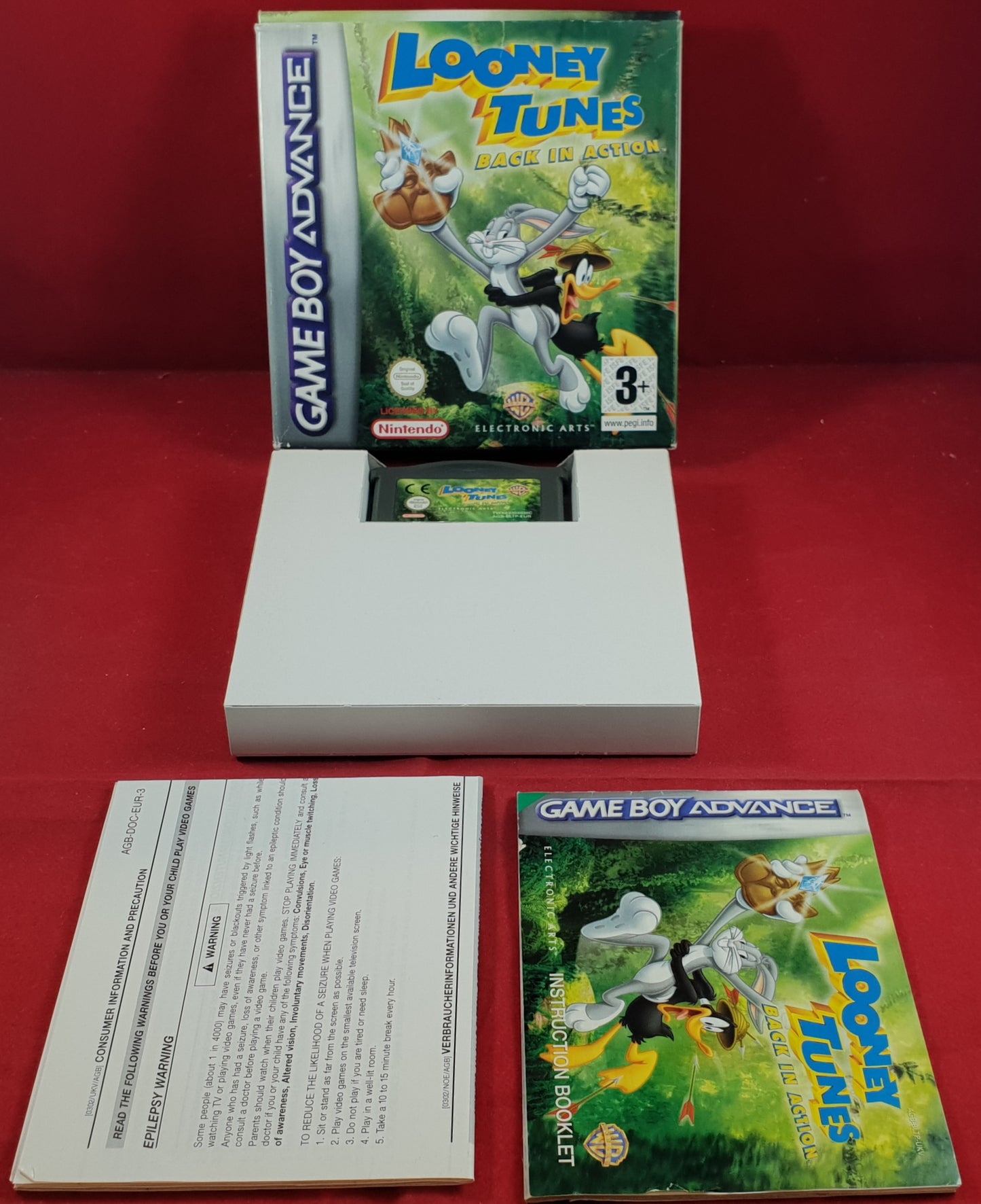 Looney Tunes Back in Action Gameboy Advance Game
