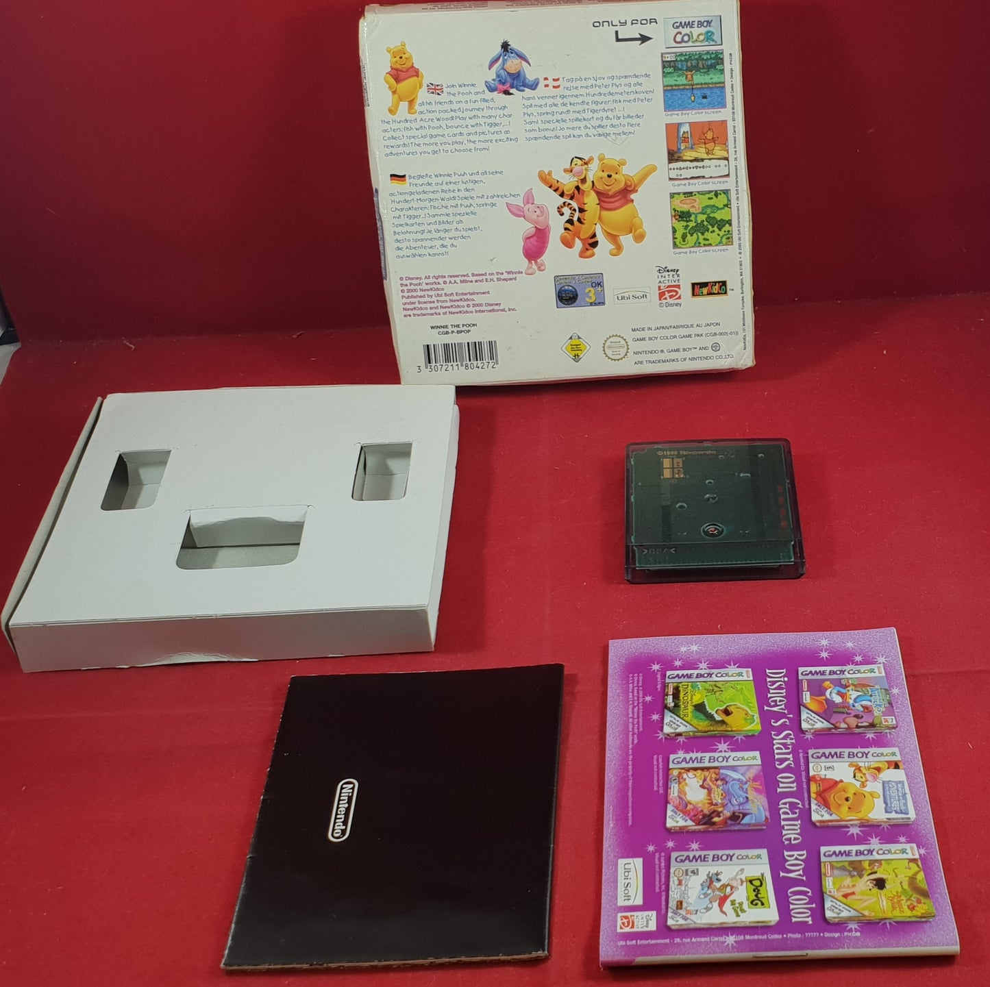 Disney's Winnie the Pooh Adventures in the 100 acre wood Nintendo Game Boy Color Game