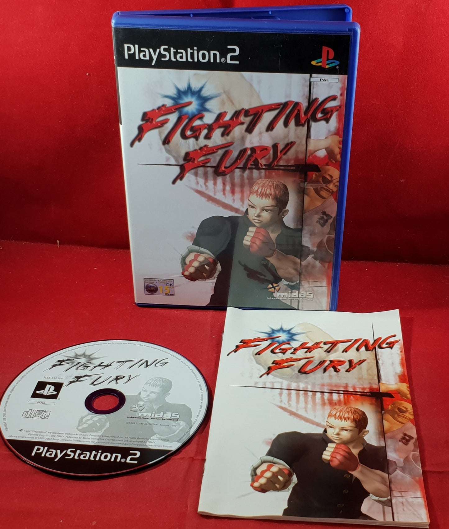 Fighting Fury Sony Playstation 2 (PS2) Game