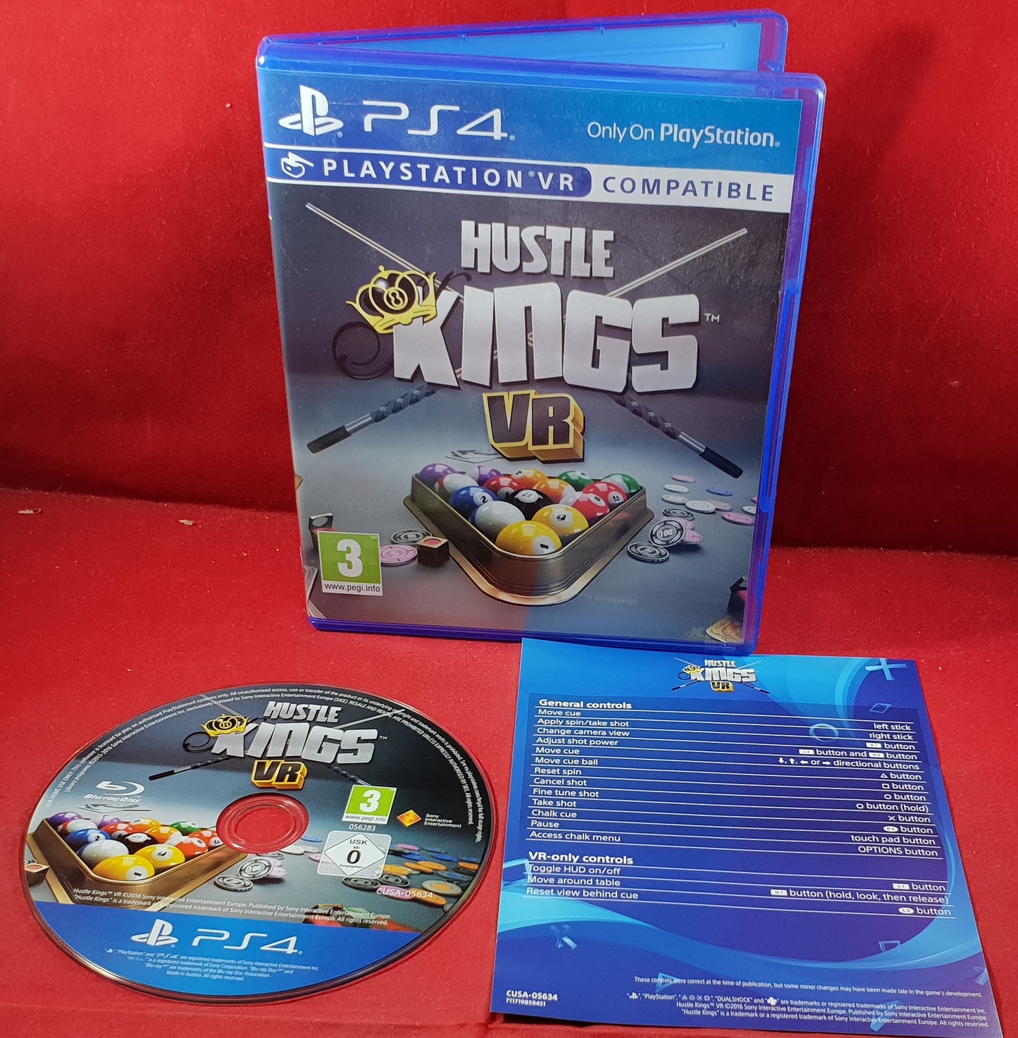 Hustle Kings VR Sony Playstation 4 (PS4) Game