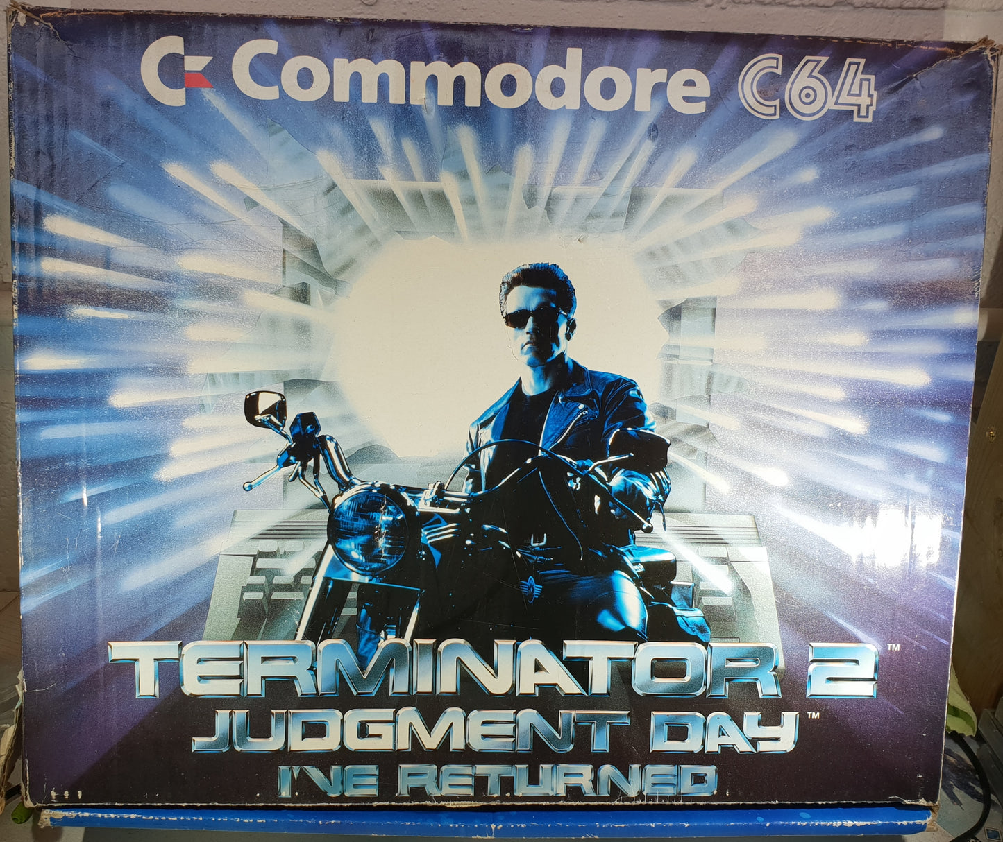 Limited Edition Terminator 2 Commodore 64 Console With Terminator 2 Cartridge RARE