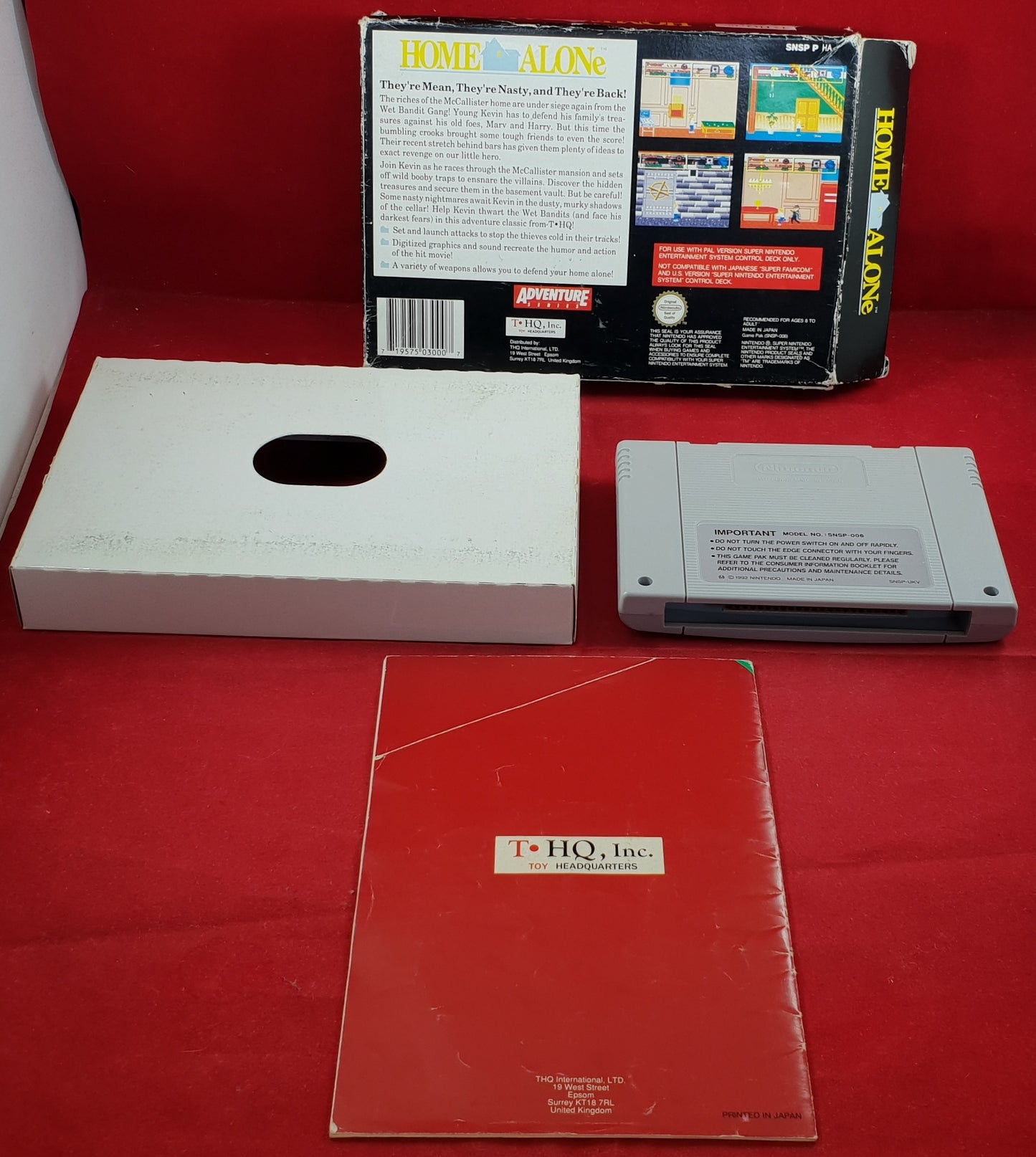 Home Alone Super Nintendo (SNES) Game