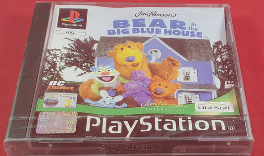 Brand New and Sealed Bear in the Big Blue House Sony Playstation 1 (PS1) Game