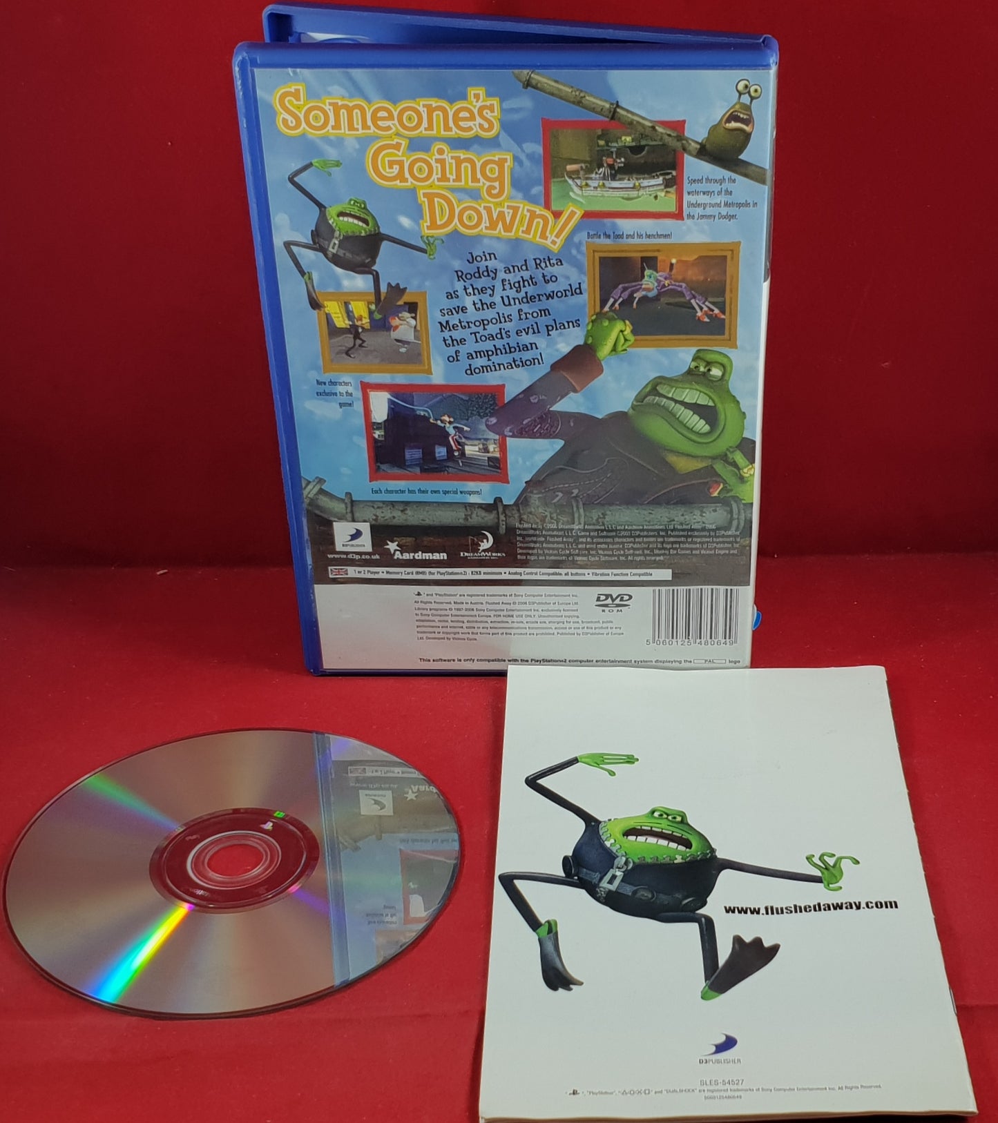 Flushed Away Sony Playstation 2 (PS2) Game