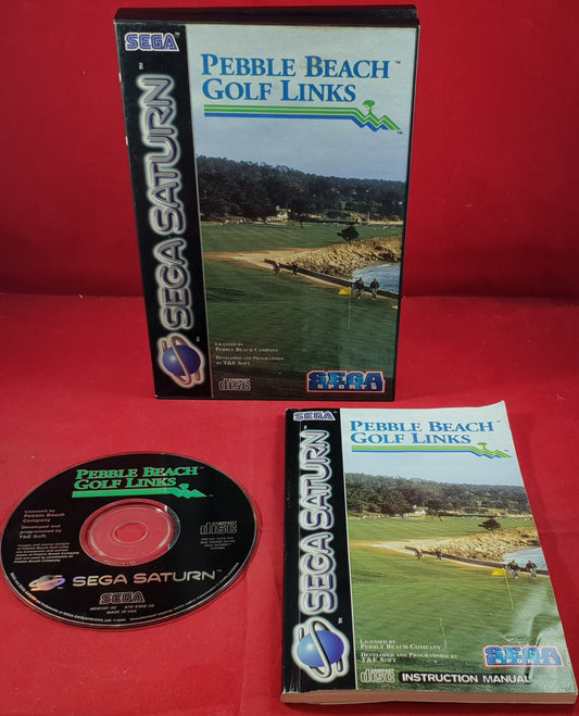 Pebble Beach Golf Links Sega Saturn Game