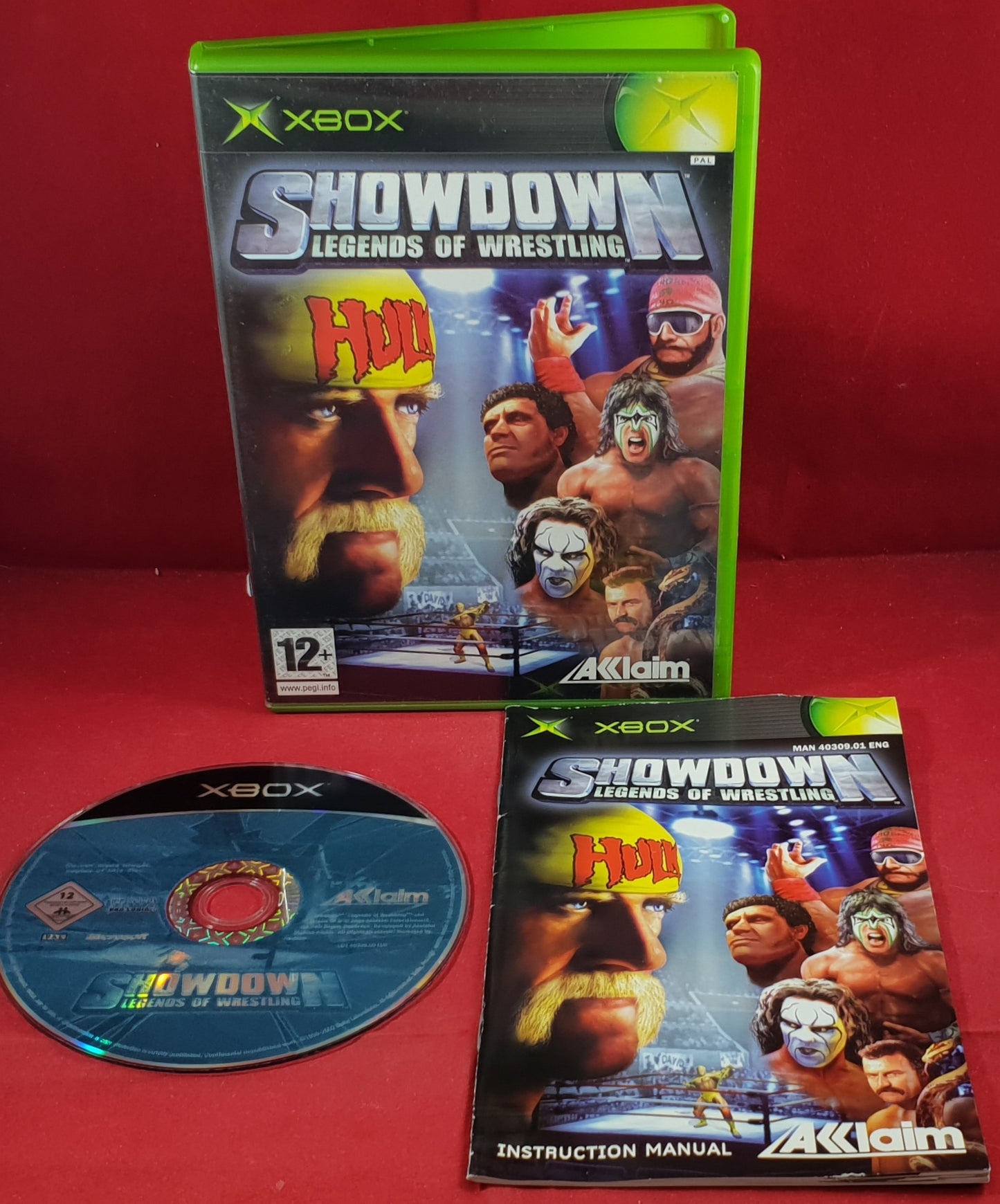 Showdown Legends of Wrestling Microsoft Xbox Game