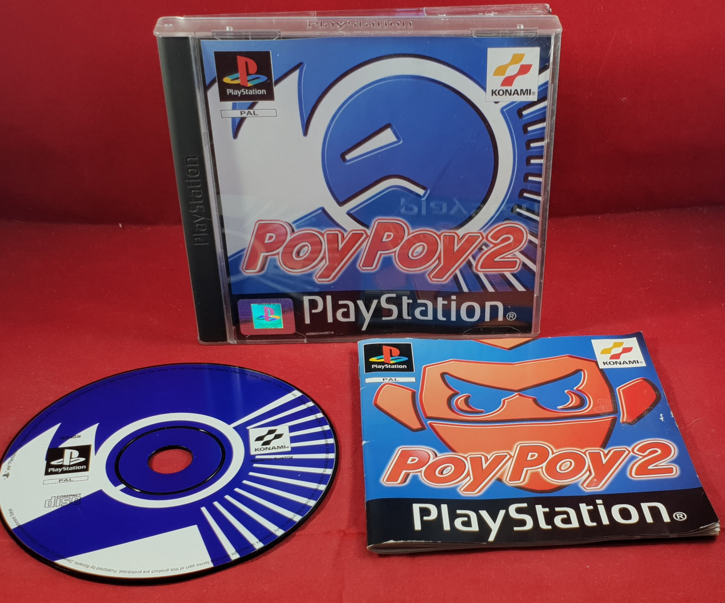 Poy Poy 2 Sony Playstation 1 (PS1) RARE Game
