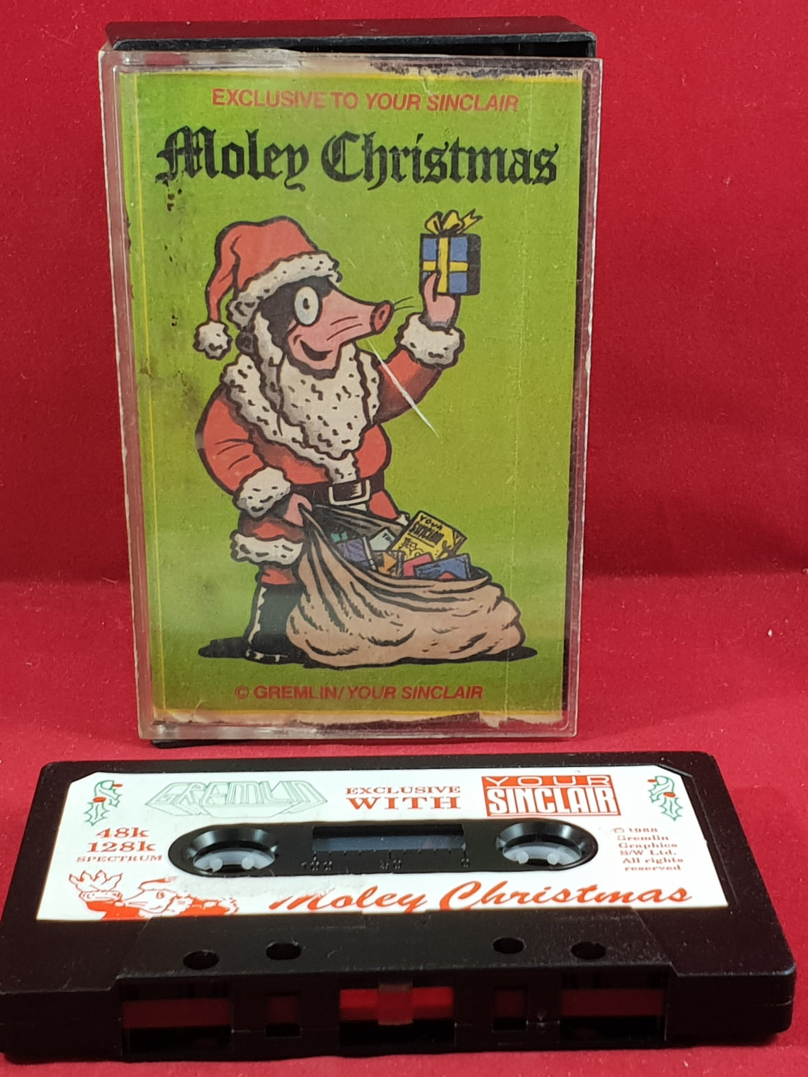 Moley Christmas ZX Spectrum RARE Game
