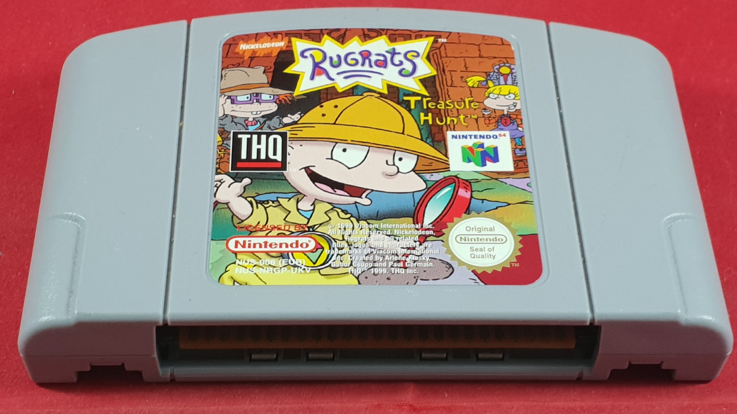 Rugrats Treasure Hunt Cartridge Only Nintendo 64 (N64) Game