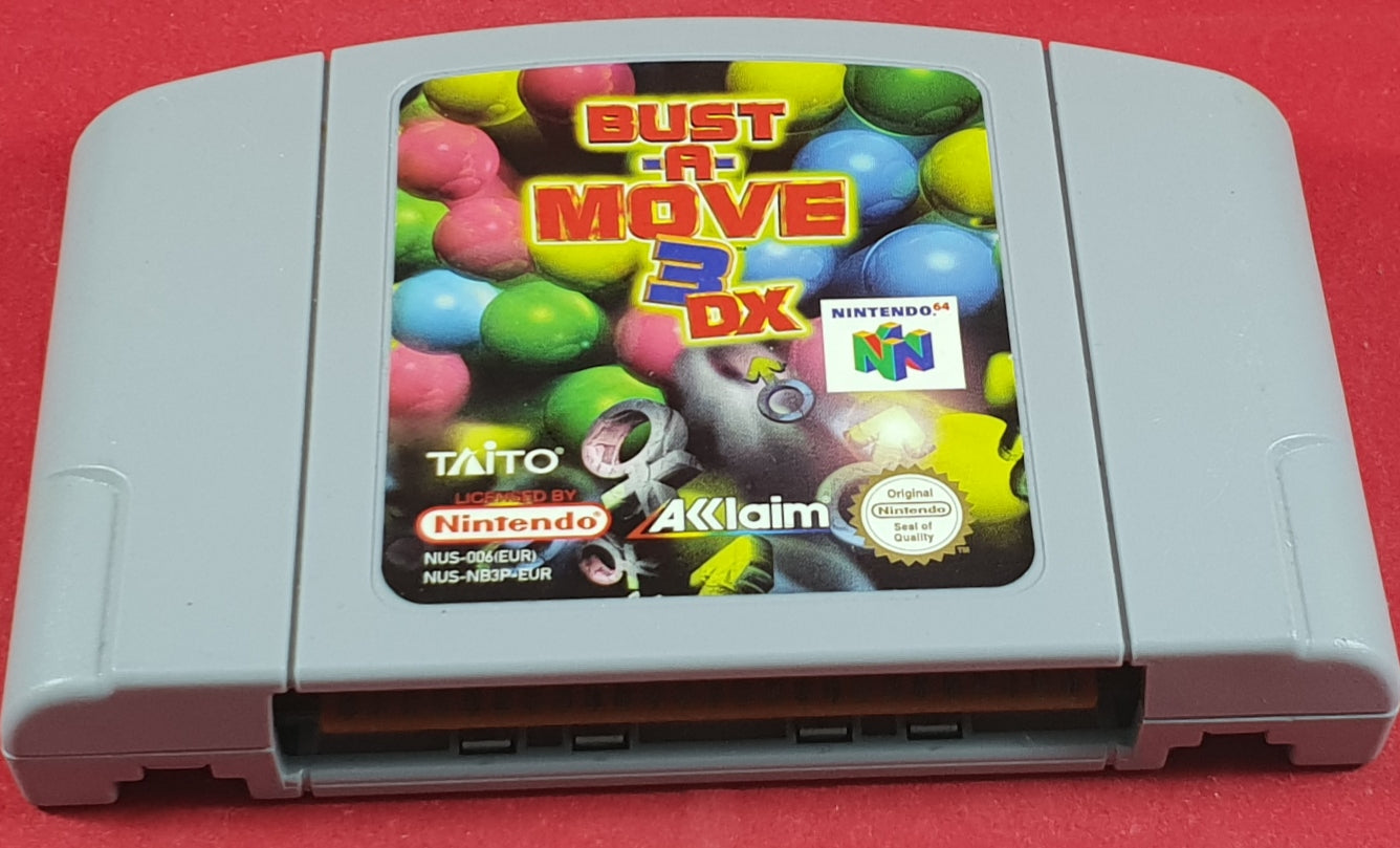 Bust-A-Move 3 DX Cartridge Only Nintendo 64 (N64) Game