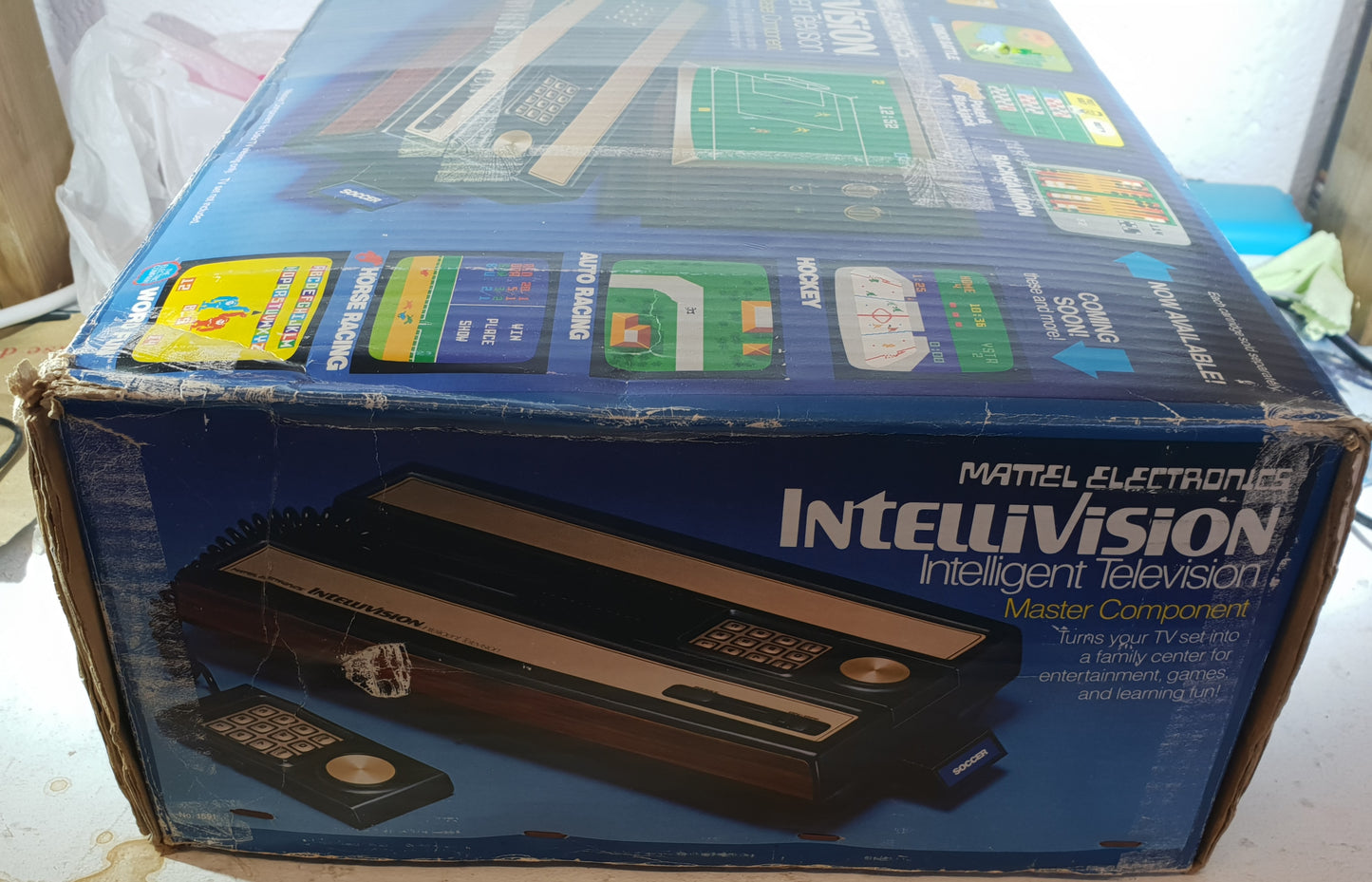 Boxed Intellivision Console with Sea Battle