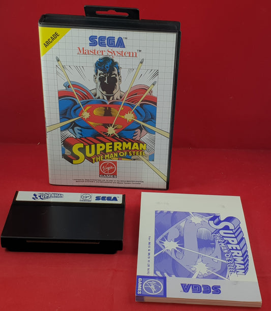 Superman the Man of Steel Sega Master System Game
