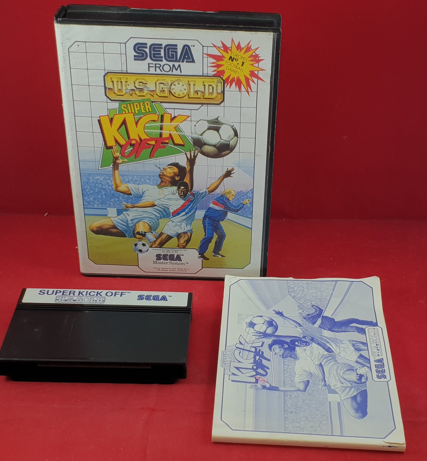 Super Kick Off Sega Master System Game
