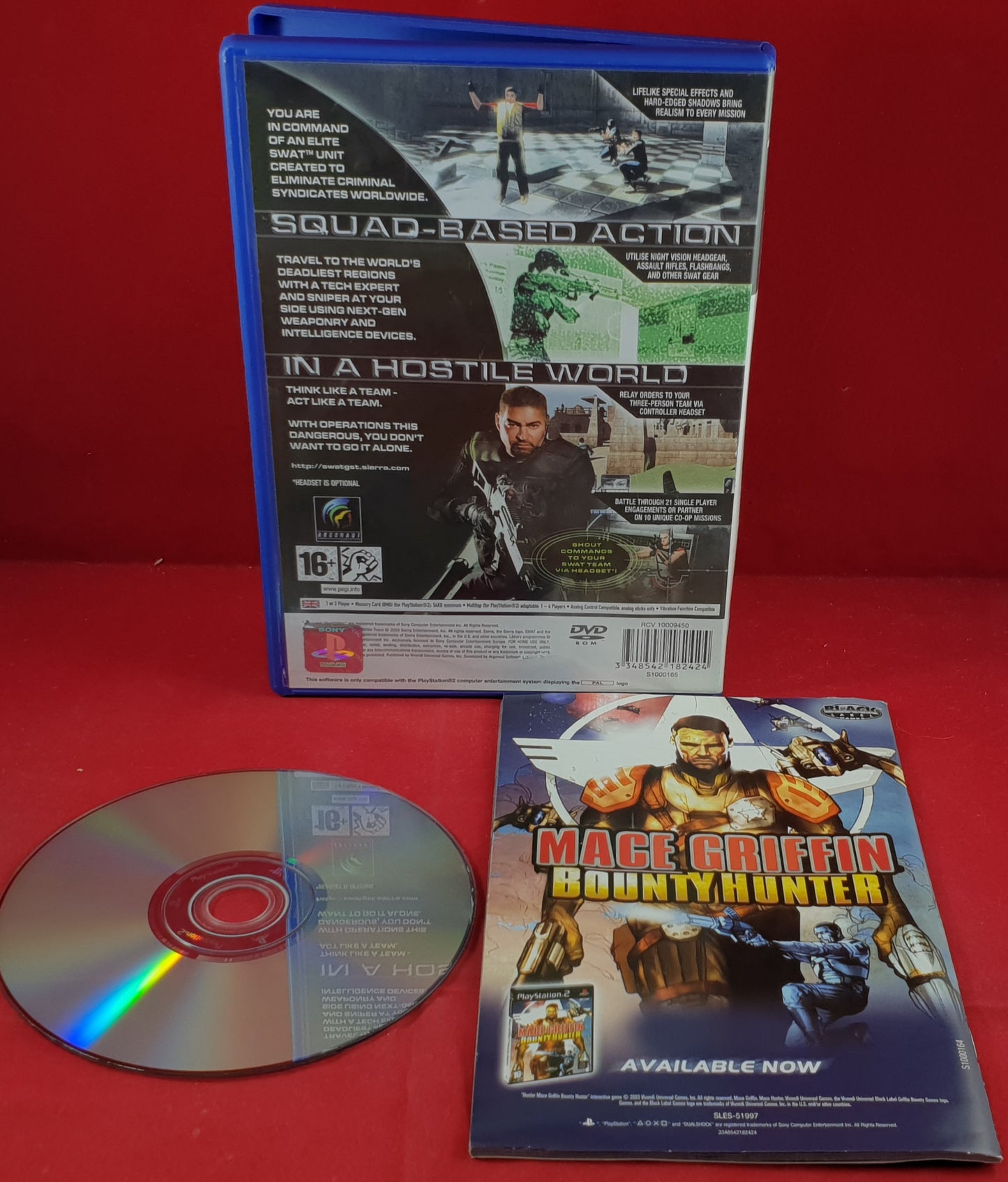 SWAT Global Strike Team Sony Playstation 2 (PS2) Game