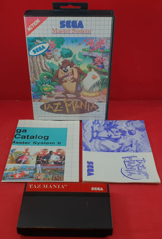 Taz-Mania Sega Master System Game