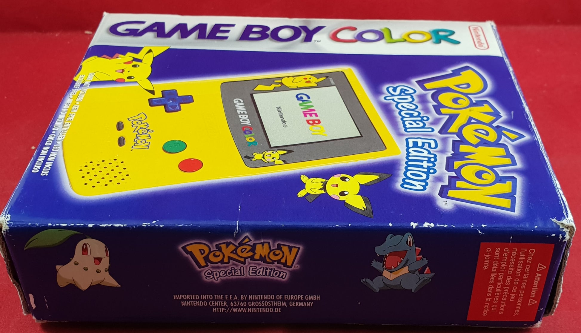 Game Boy Color - Edition Spéciale Pokemon - Retro Game Zone