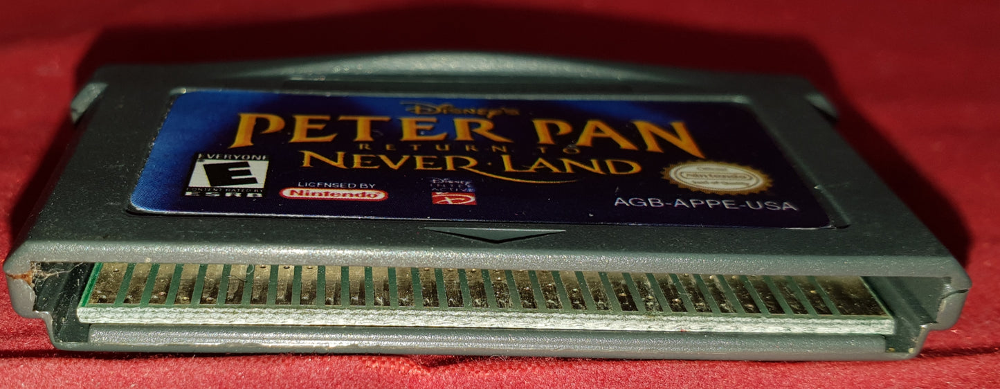 Peter Pan Return to Neverland Cartridge Only Game Boy Advance Game