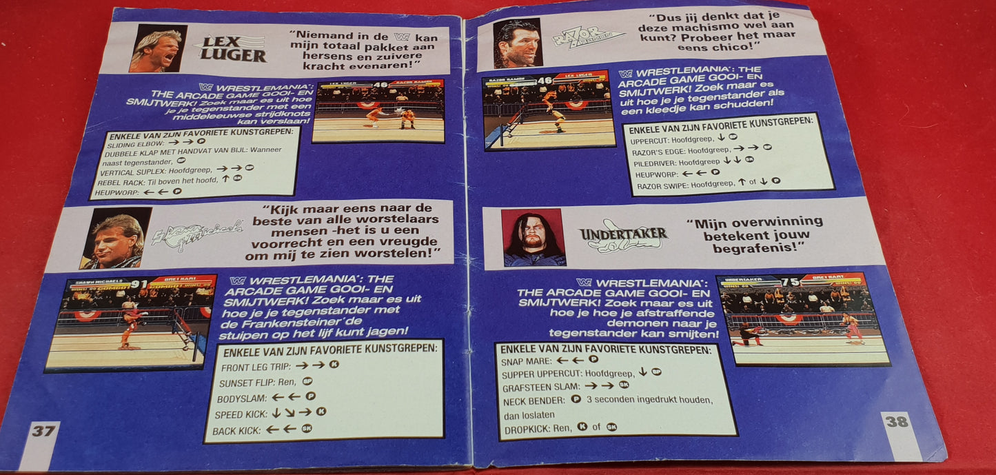 WWF Wrestlemania The Arcade Game Super Nintendo Entertainment System (SNES) Game