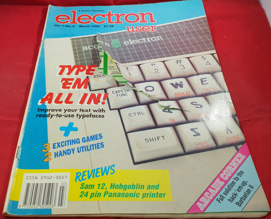 Electron User Volume 7 Number 6 Magazine Book
