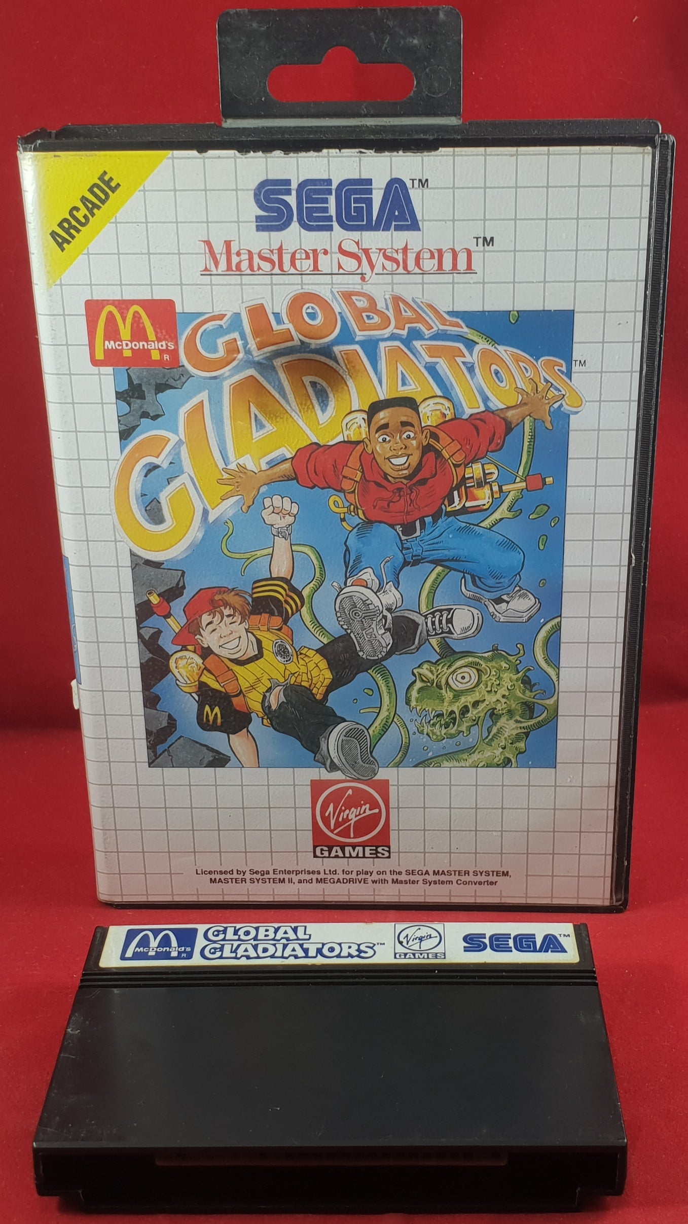 Global Gladiators Sega Master System Game