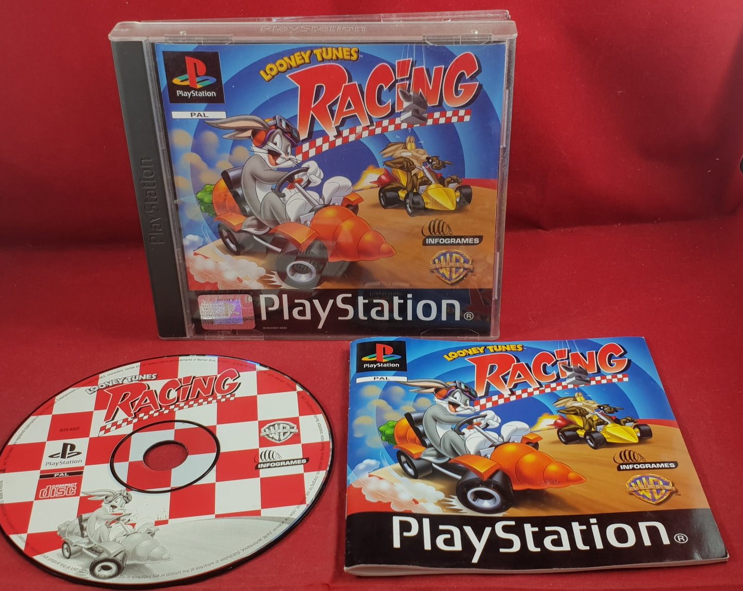 Looney Tunes Racing Sony Playstation 1 (PS1) Game