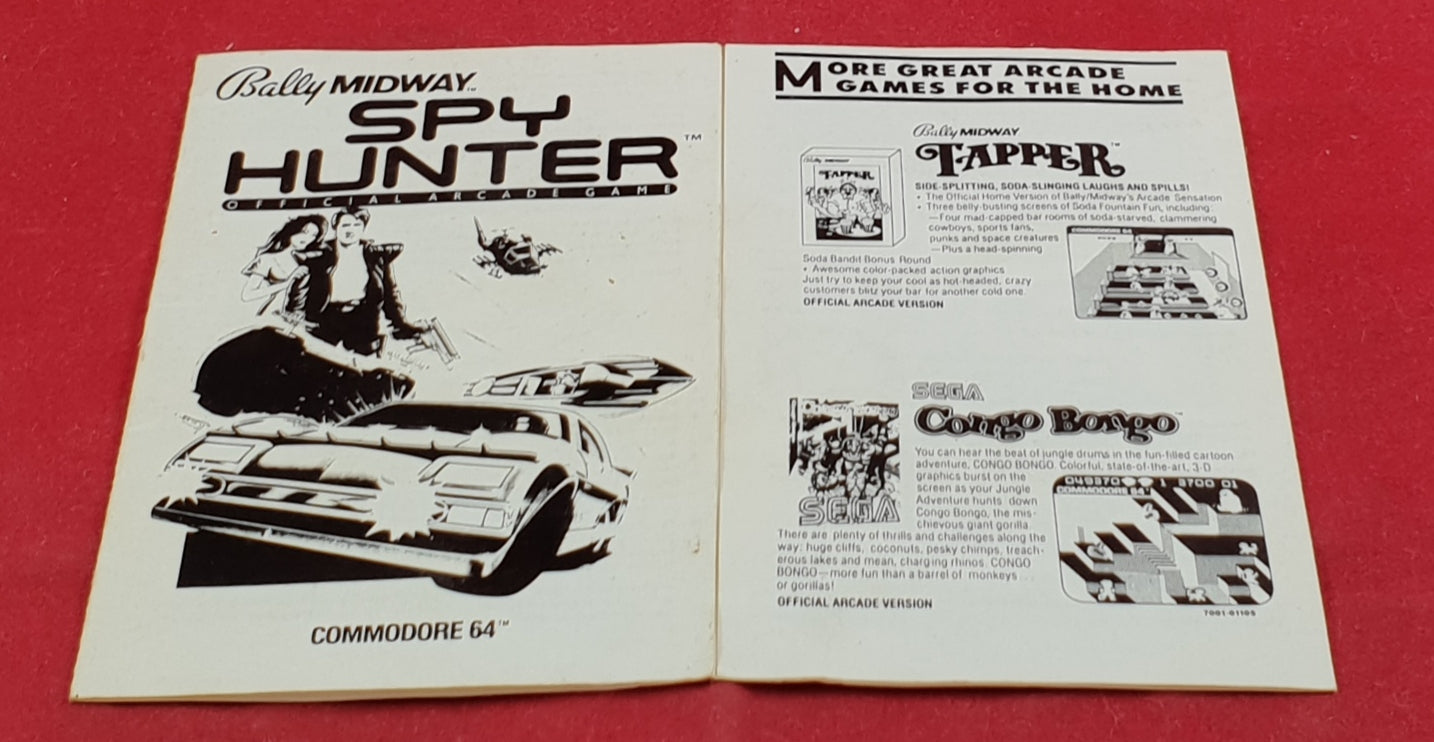 Spy Hunter Commodore 64 Game