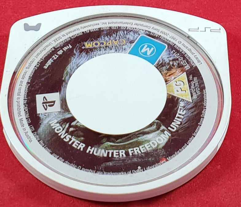 Monster Hunter Freedom Unite Disc Only Sony PSP Game