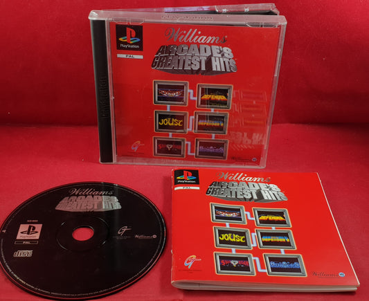 Williams Arcade's Greatest Hits Sony PlayStation 1 (PS1) Game