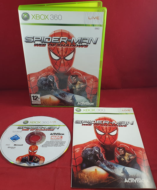 Spider-Man Web of Shadows Microsoft Xbox 360 Game
