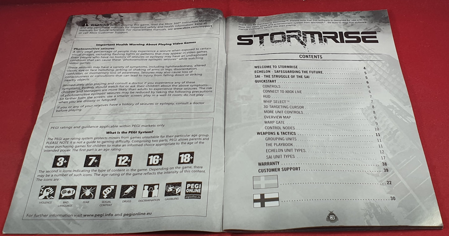 Stormrise Microsoft Xbox 360 Game
