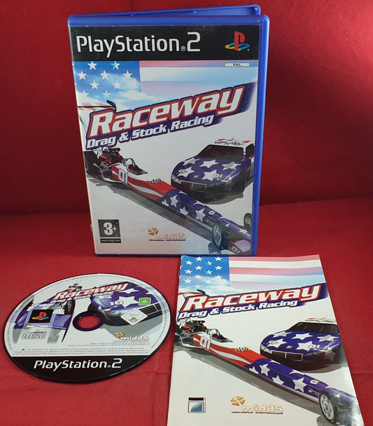 Raceway Drag & Stock Racing Sony Playstation 2 (PS2) Game