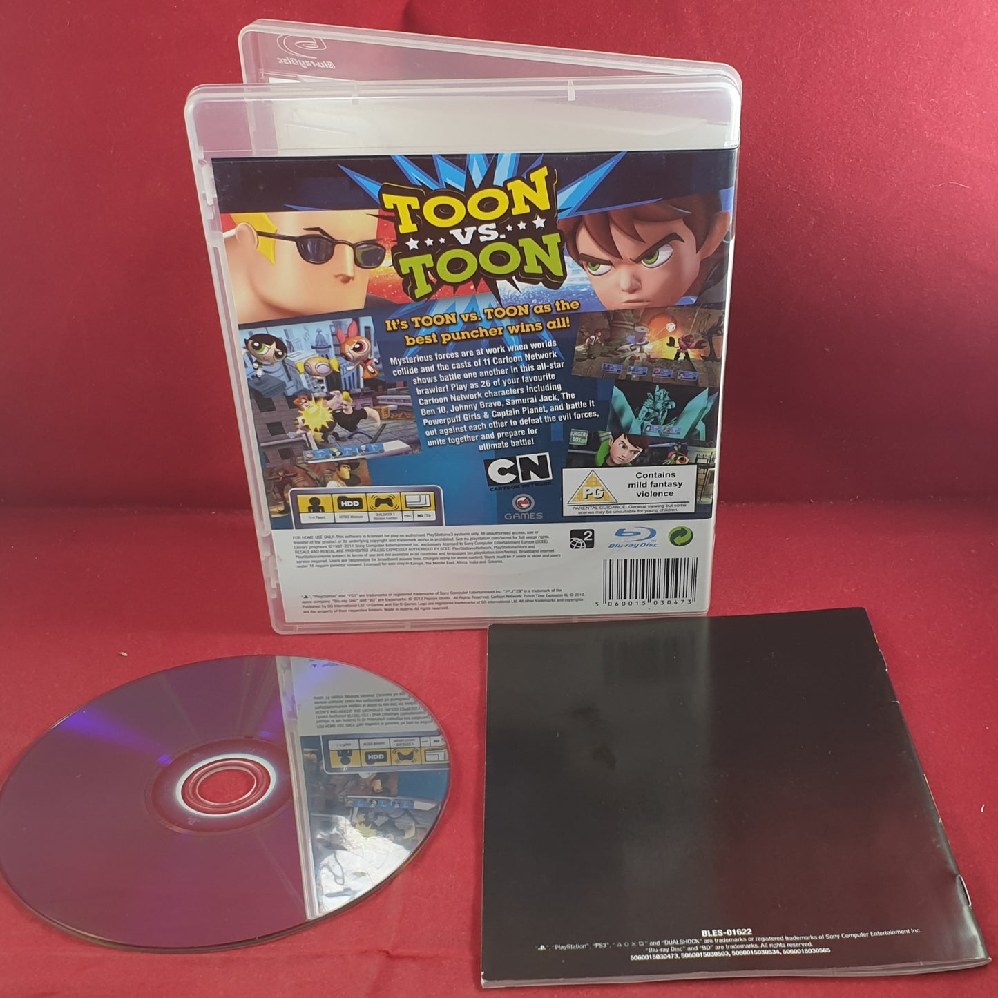 Cartoon Network Punch Time Explosion XL Sony Playstation 3 (PS3) Game