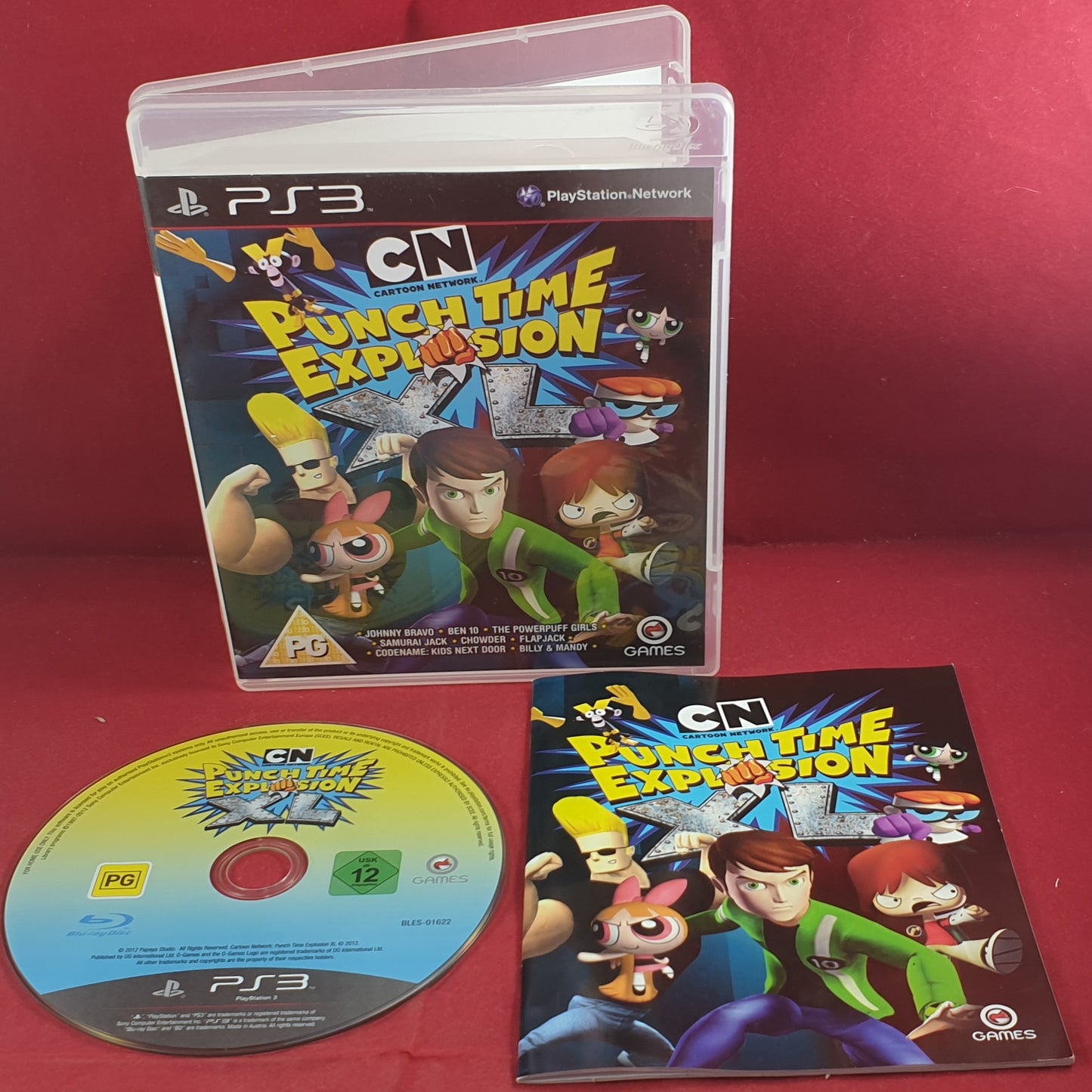 Cartoon Network Punch Time Explosion XL Sony Playstation 3 (PS3) Game