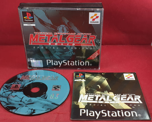 Metal Gear Solid Special Missions Sony PlayStation 1 (PS1) Game