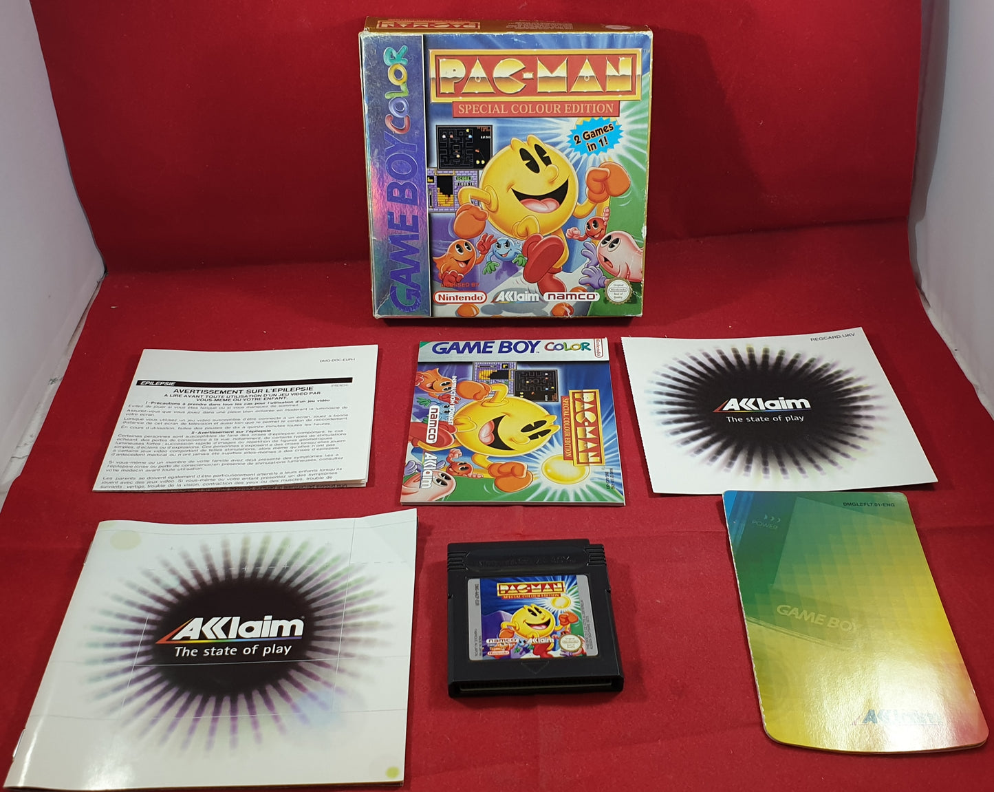 Pac-Man Special Color Edition Nintendo Game Boy Color Game