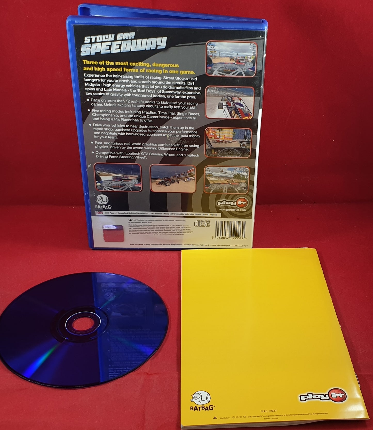 Stock Car Speedway Sony Playstation 2 (PS2) Game