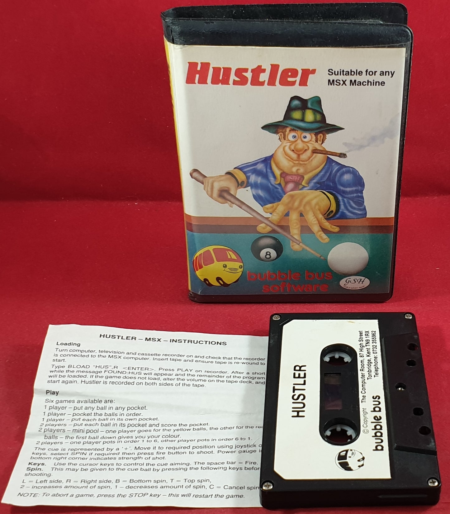 Hustler MSX Game