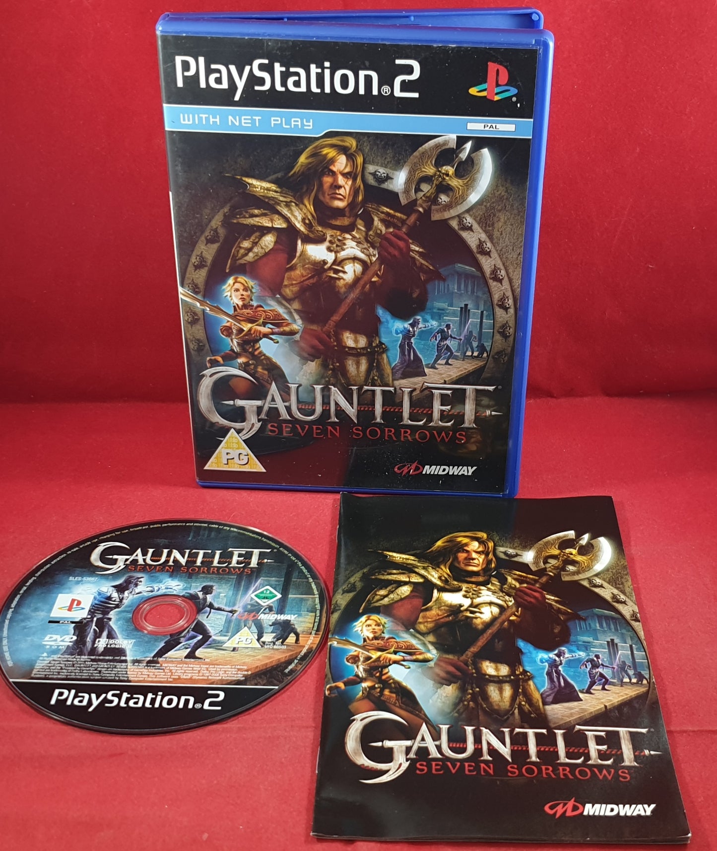 Gauntlet Seven Sorrows Sony Playstation 2 (PS2) Game