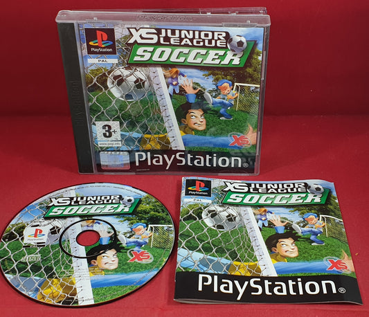 XS Junior League Soccer Sony Playstation 1 (PS1) RARE Game