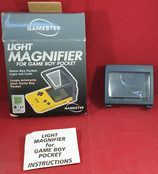 Gamester Light Magnifier Game Boy Pocket Accessory
