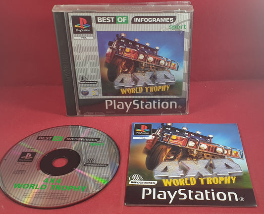 4x4 World Trophy Sony Playstation 1 (PS1) Game