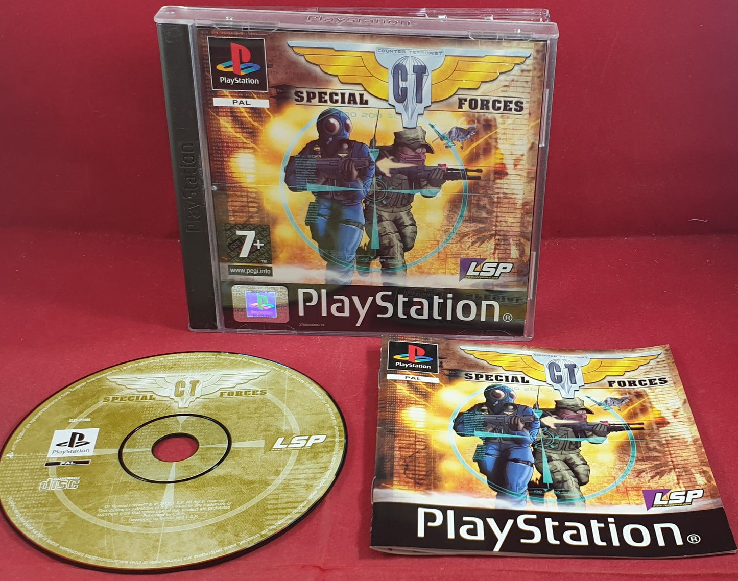 CT Special Forces Sony Playstation 1 (PS1) Game