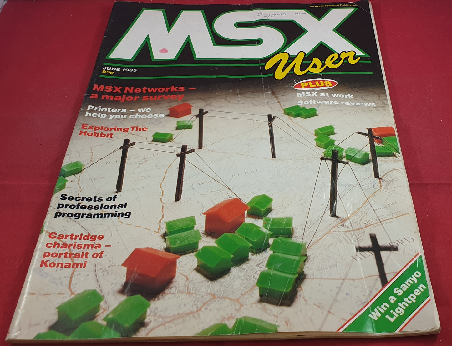 MSX User June 1985 Magazine Book