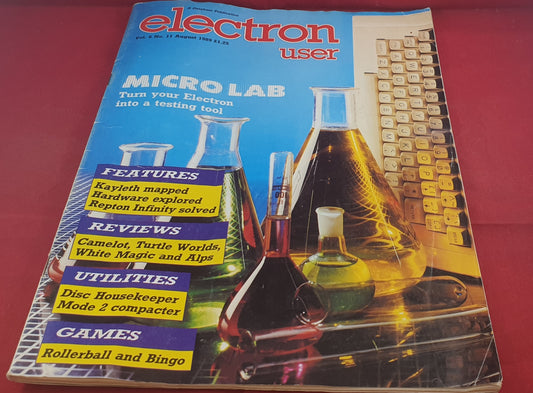 Electron User Volume 6 Number 11 Magazine Book
